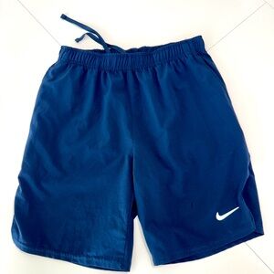 Nike Boys Blue Sports Shorts with Dri-Fit Fabric